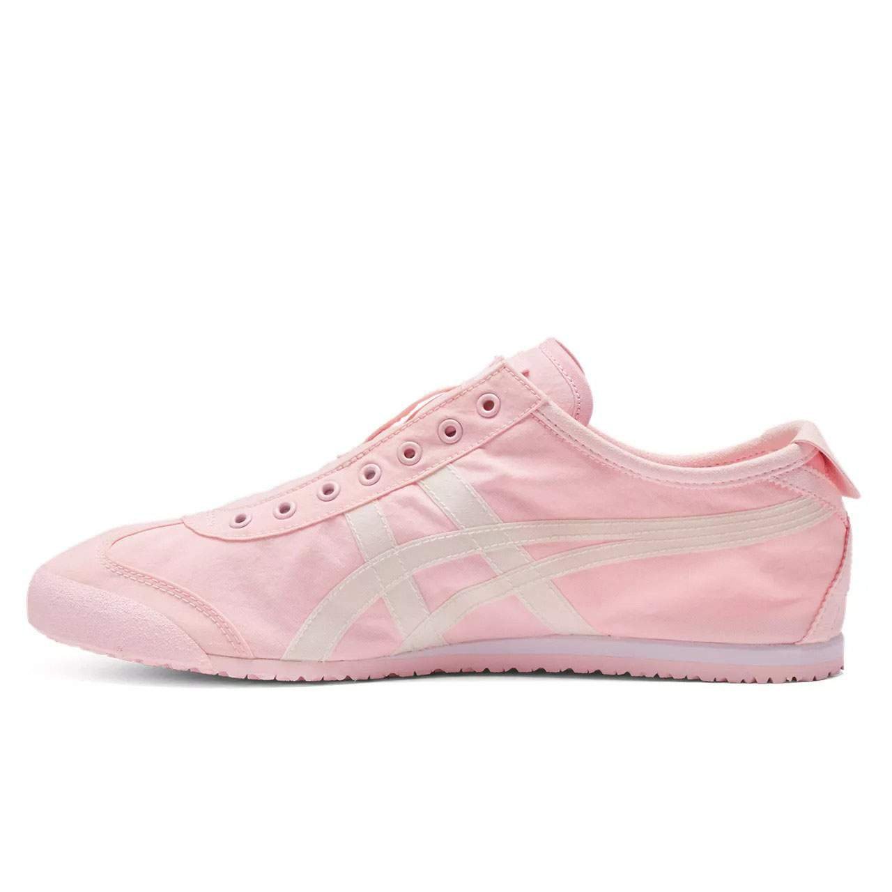 נעלי אוניטסוקה טייגר | Onitsuka Tiger MEXICO 66 SLIP ON Pink/White – תמונה 2