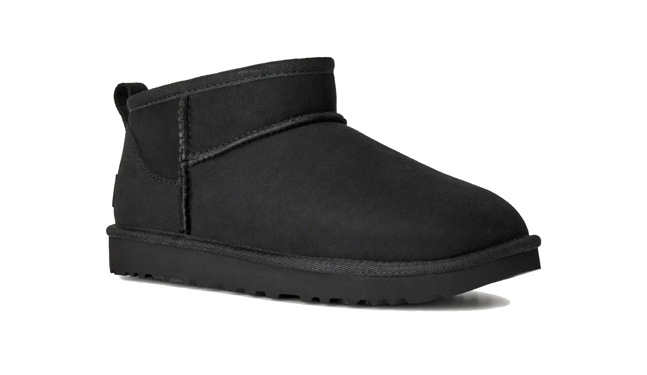 נעלי האג גברים | UGG Men’s Classic Ultra Mini Boot Black – תמונה 2