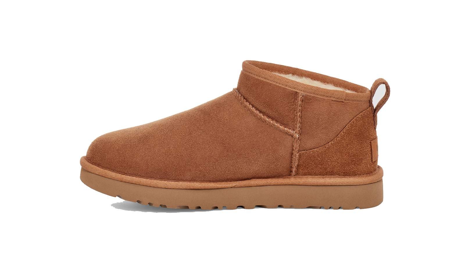 נעלי האג גברים | UGG Men’s Classic Ultra Mini Chestnut – תמונה 3