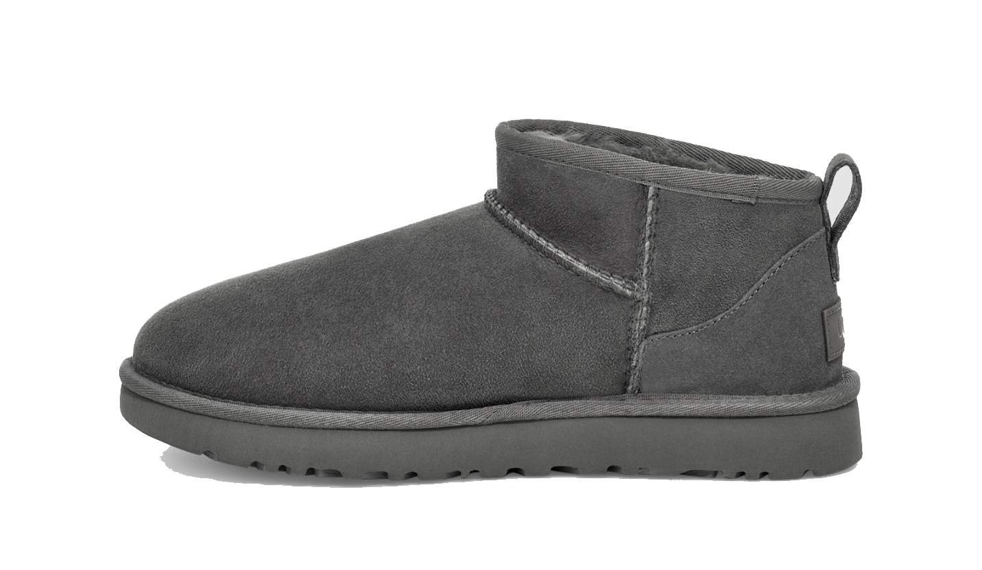 נעלי האג גברים | UGG Men’s Classic Ultra Mini Boot Grey – תמונה 3