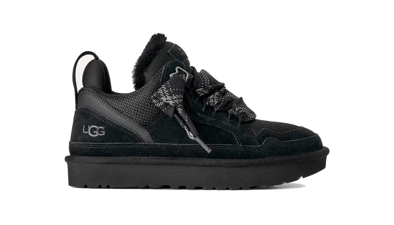 נעלי האג גברים | UGG Men’s Lowmel Sneaker Black