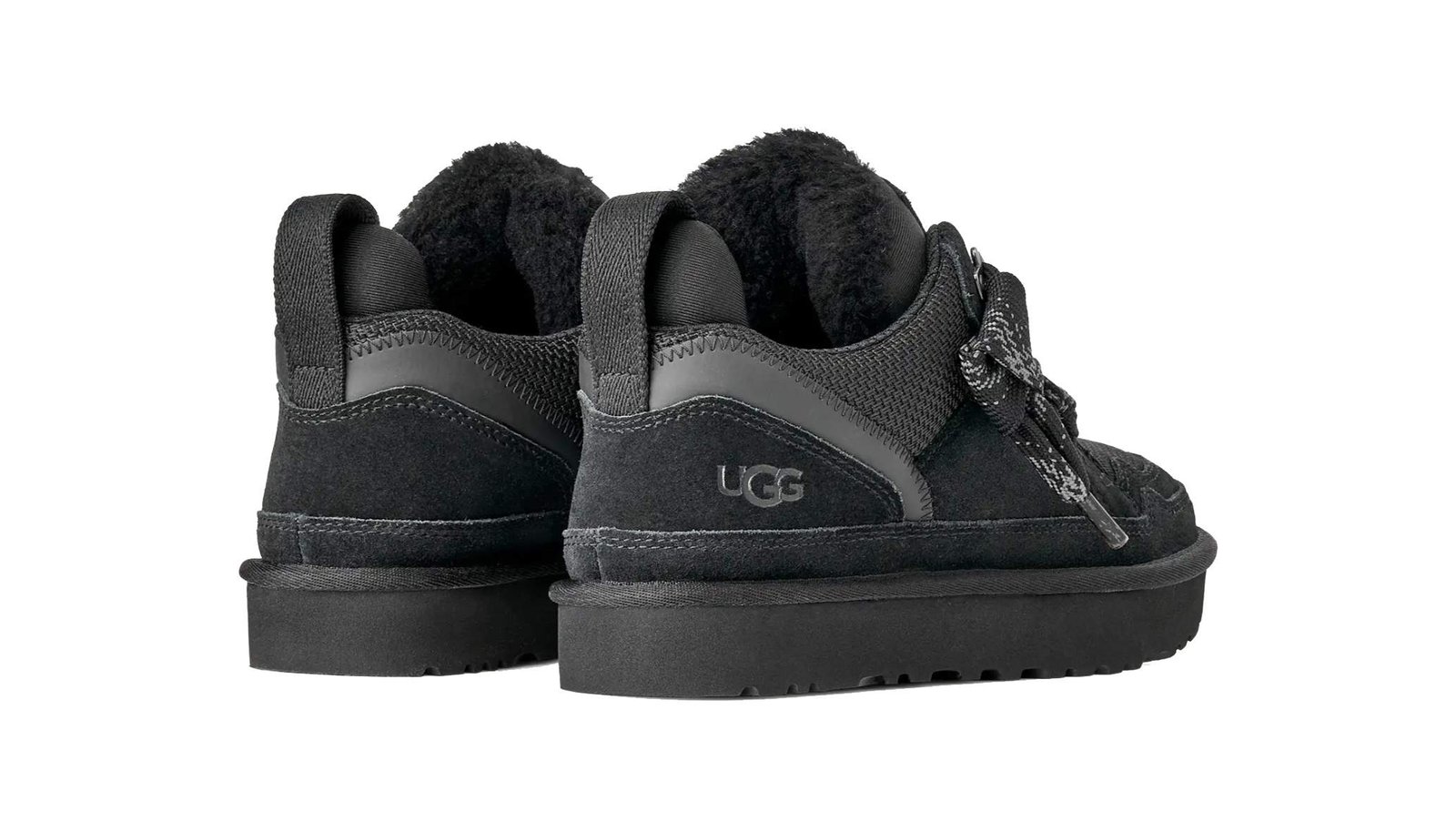 נעלי האג גברים | UGG Men’s Lowmel Sneaker Black – תמונה 4