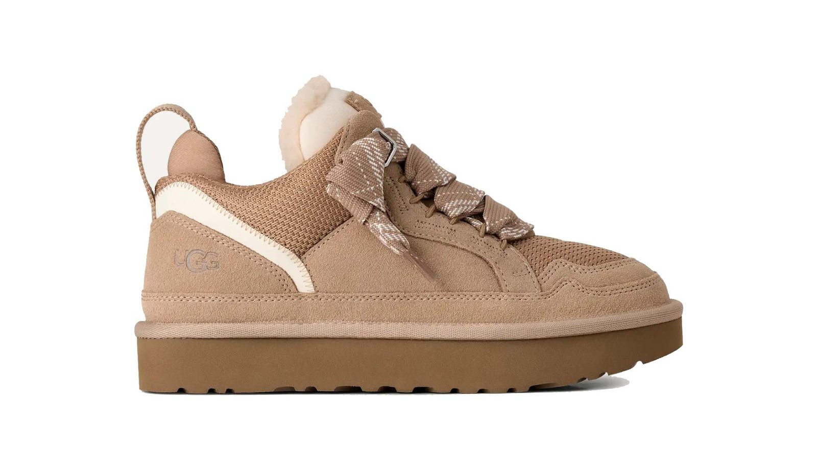נעלי האג גברים | UGG Men’s Lowmel Sneaker Sand