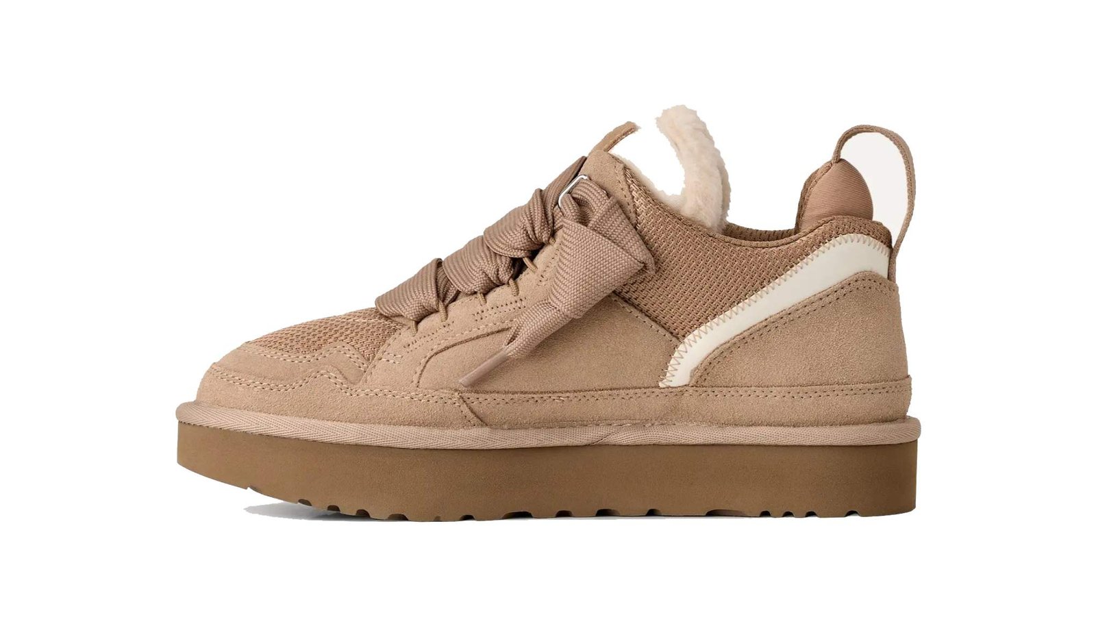 נעלי האג גברים | UGG Men’s Lowmel Sneaker Sand – תמונה 3
