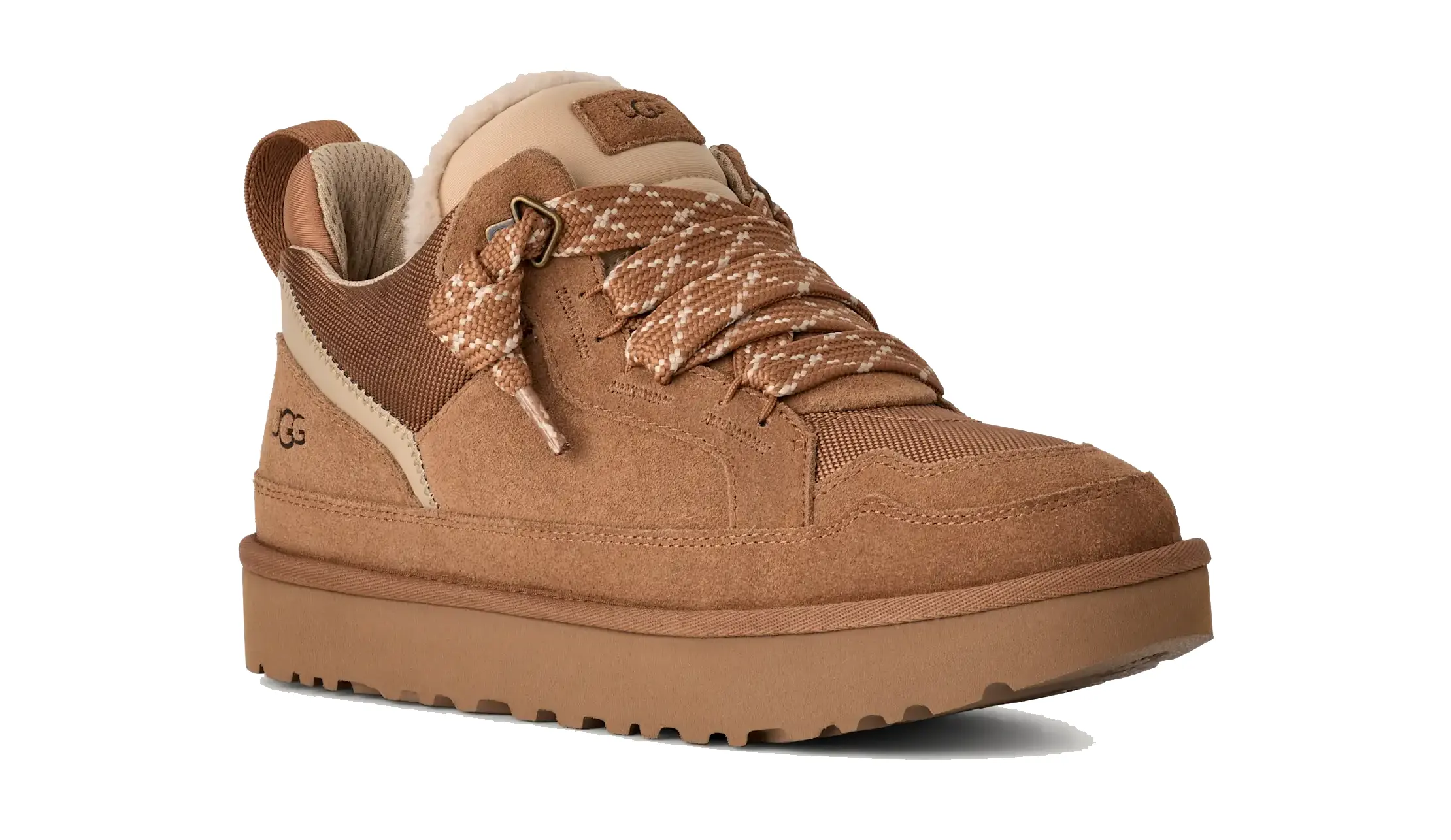 נעלי האג גברים | UGG Men’s Lowmel Sneaker Chestnut – תמונה 2