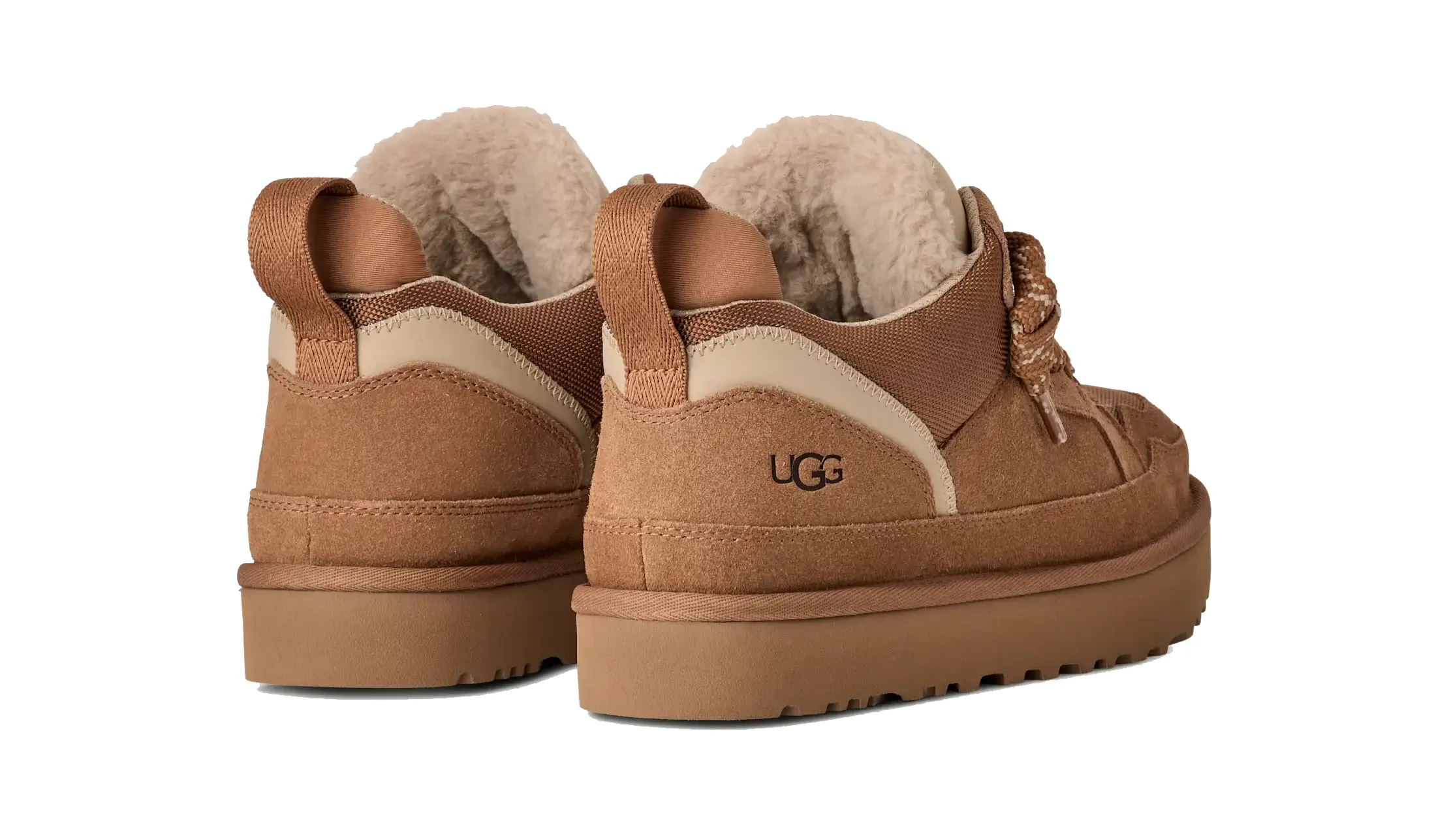 נעלי האג גברים | UGG Men’s Lowmel Sneaker Chestnut – תמונה 4