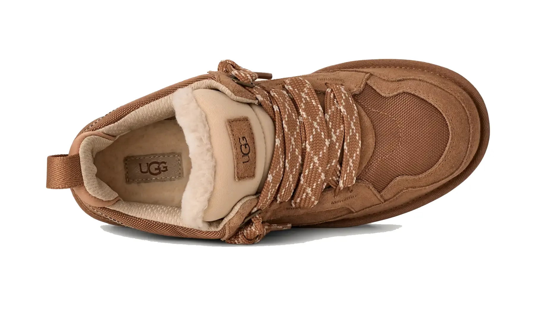 נעלי האג גברים | UGG Men’s Lowmel Sneaker Chestnut – תמונה 5