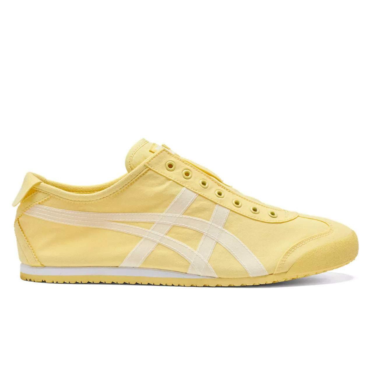 נעלי אוניטסוקה טייגר | Onitsuka Tiger MEXICO 66 SLIP ON Yellow/White