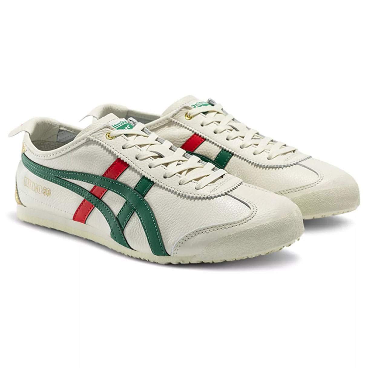 נעלי אוניטסוקה טייגר | Onitsuka Tiger MEXICO 66 Birch/Kale – תמונה 3
