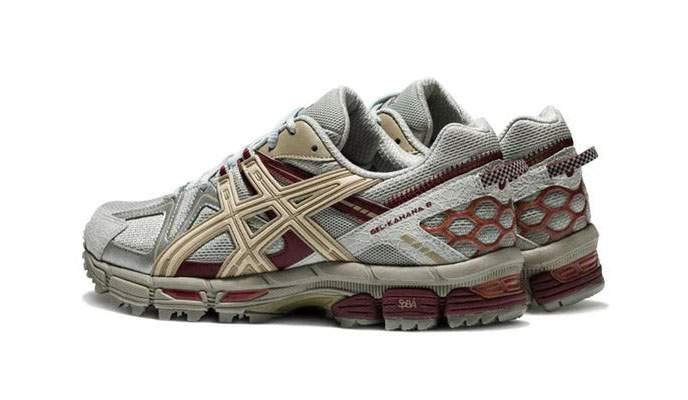 נעלי אסיקס | ASICS GEL Kahana 8 Functional Low Tops Gray ‘Grey Red’ – תמונה 2
