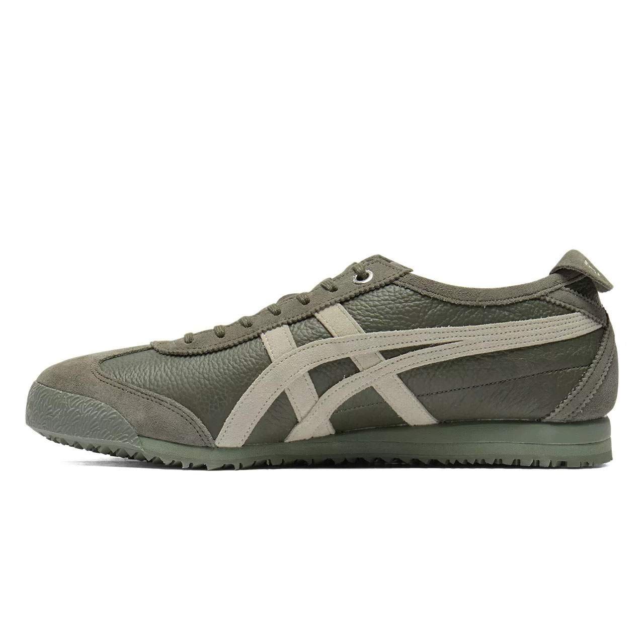 נעלי אוניטסוקה טייגר | Onitsuka Tiger MEXICO 66 SD VIN Mantle Green/Ivory – תמונה 2
