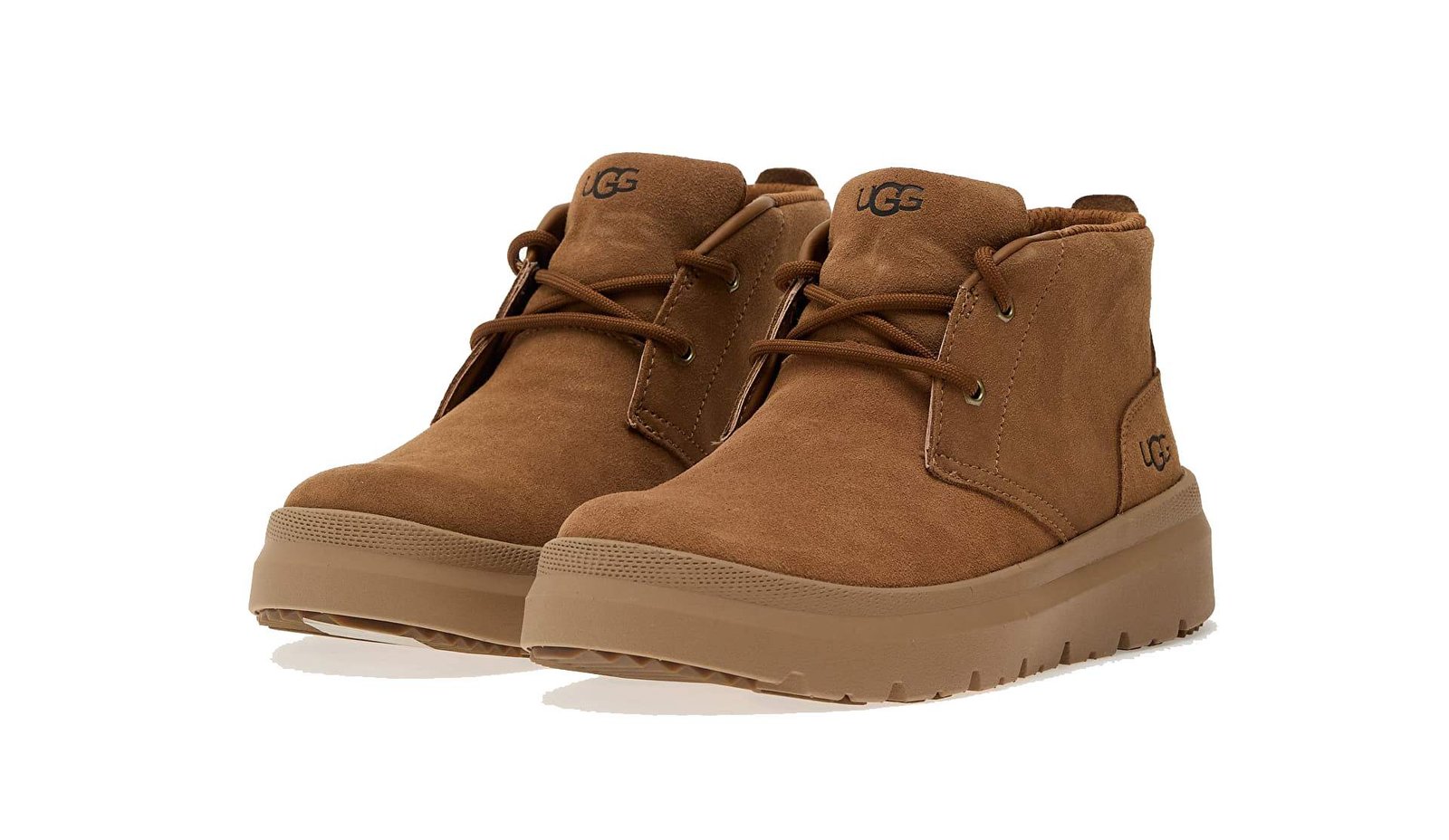 נעלי האג גברים | UGG Men’s Burleigh Chukka Chestnut – תמונה 3