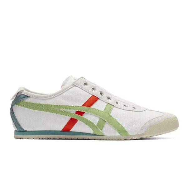 נעלי אוניטסוקה טייגר | Onitsuka Tiger MEXICO 66 SLIP ON White/Jade