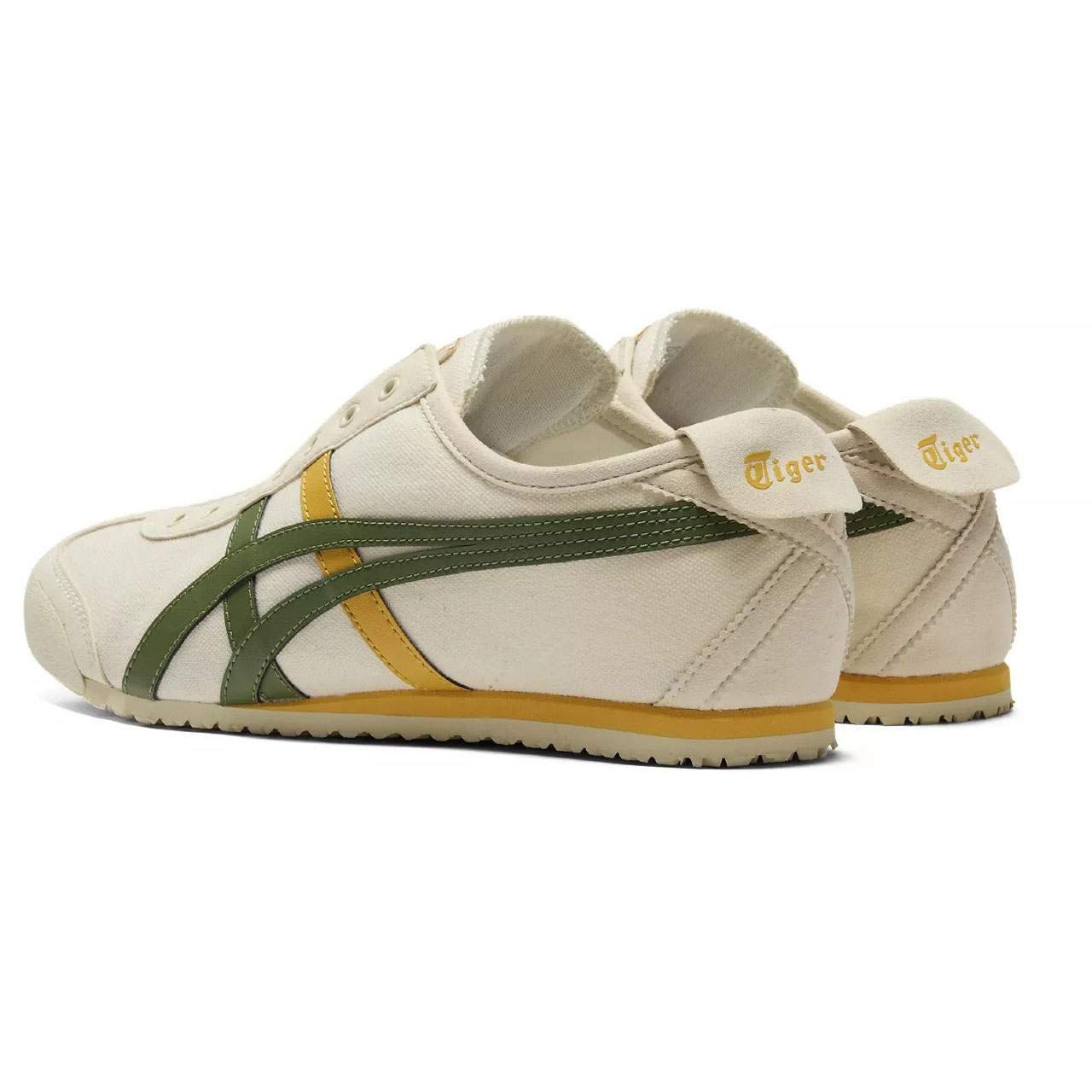 נעלי אוניטסוקה טייגר | Onitsuka Tiger MEXICO 66 SLIP ON Birch/Moss – תמונה 4