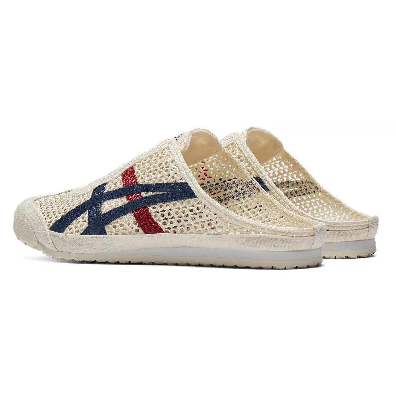 נעלי אוניטסוקה טייגר | Onitsuka Tiger MEXICO 66 SABOT Cream/Mako Blue – תמונה 4