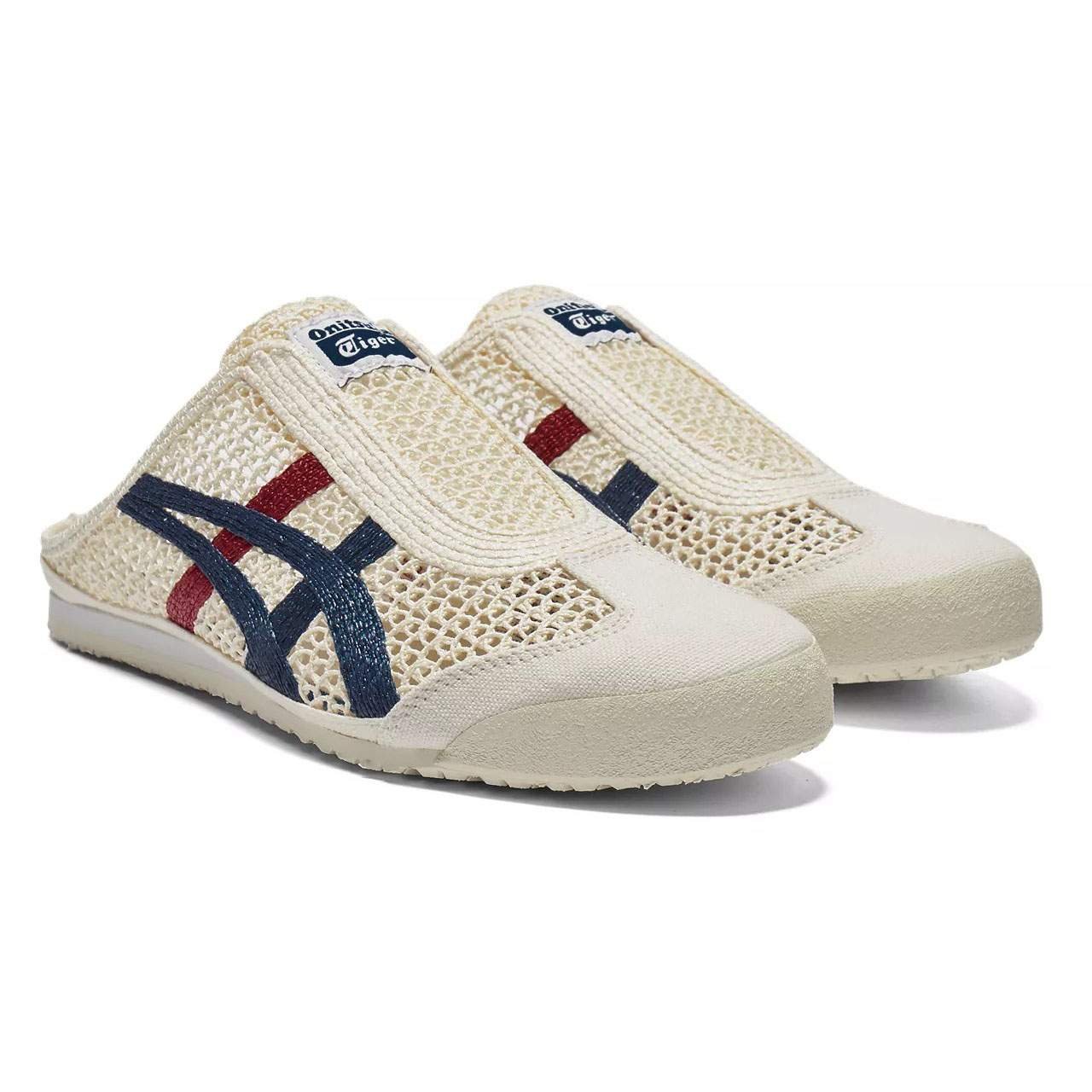 נעלי אוניטסוקה טייגר | Onitsuka Tiger MEXICO 66 SABOT Cream/Mako Blue – תמונה 3