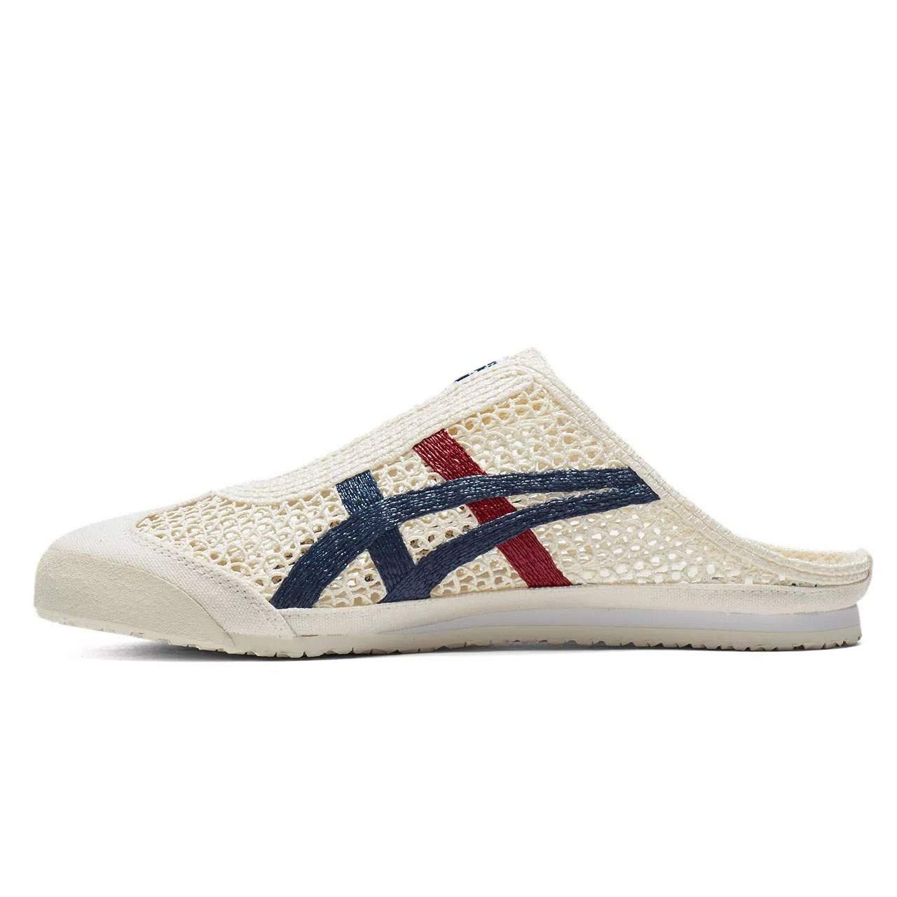 נעלי אוניטסוקה טייגר | Onitsuka Tiger MEXICO 66 SABOT Cream/Mako Blue – תמונה 2