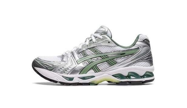 נעלי אסיקס | ASICS Gel Kayano 14 White Pure Silver Slate Grey Sage