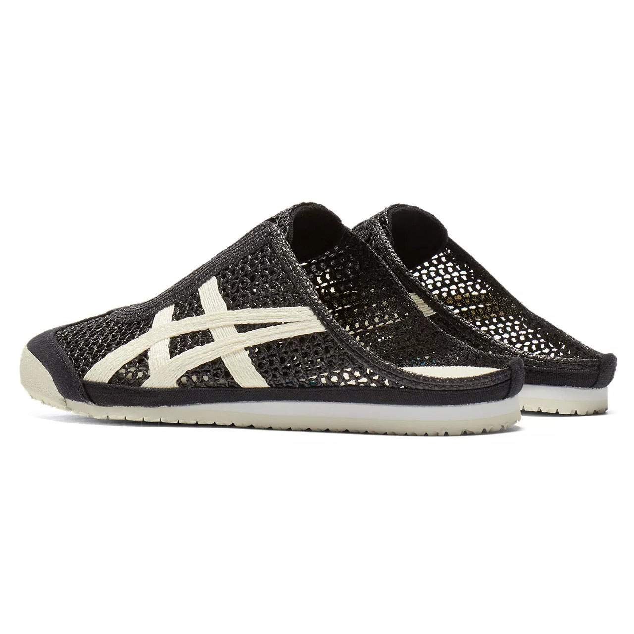 נעלי אוניטסוקה טייגר | Onitsuka Tiger MEXICO 66 SABOT Black/Cream – תמונה 4