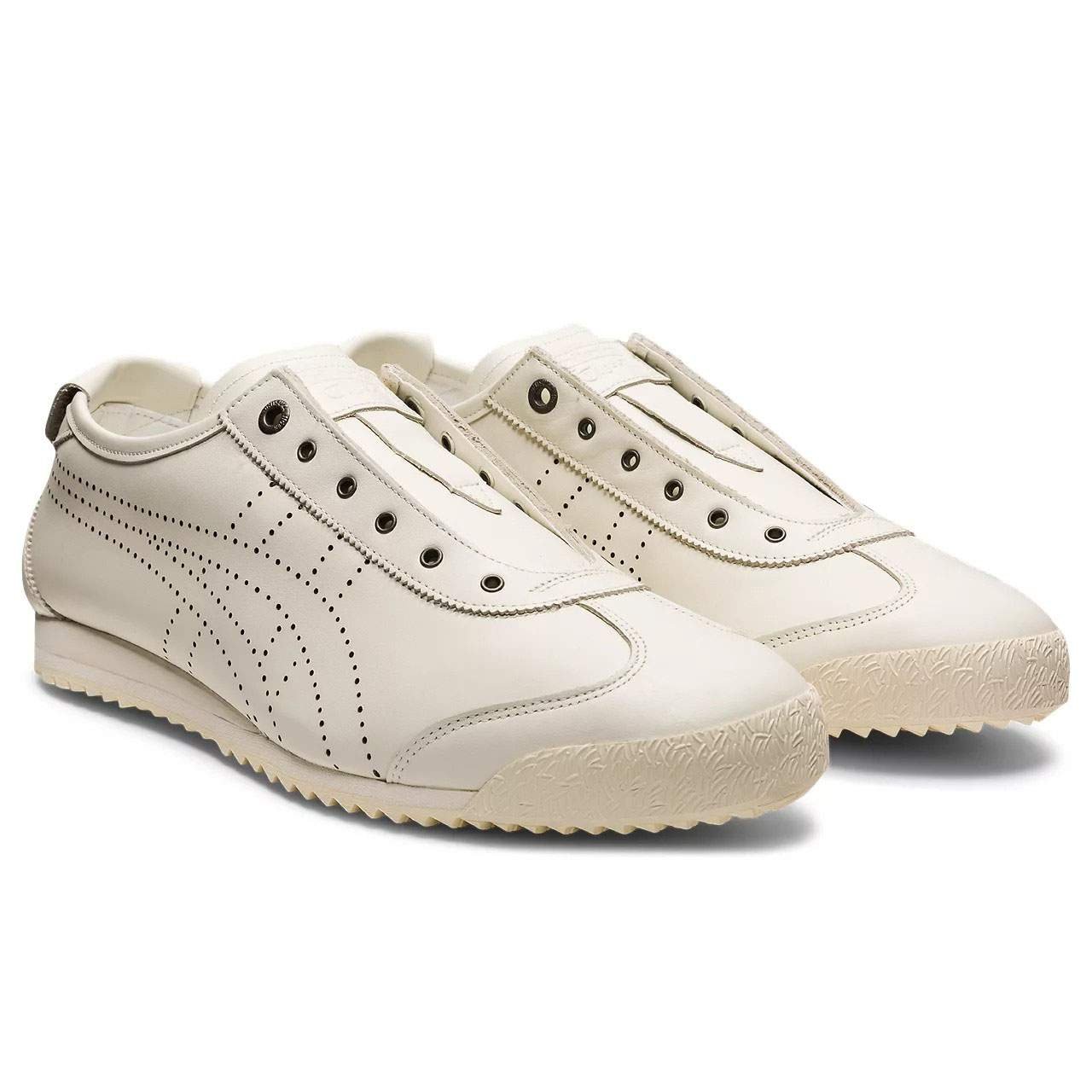נעלי אוניטסוקה טייגר | Onitsuka Tiger MEXICO 66 SD SLIP ON Cream – תמונה 4