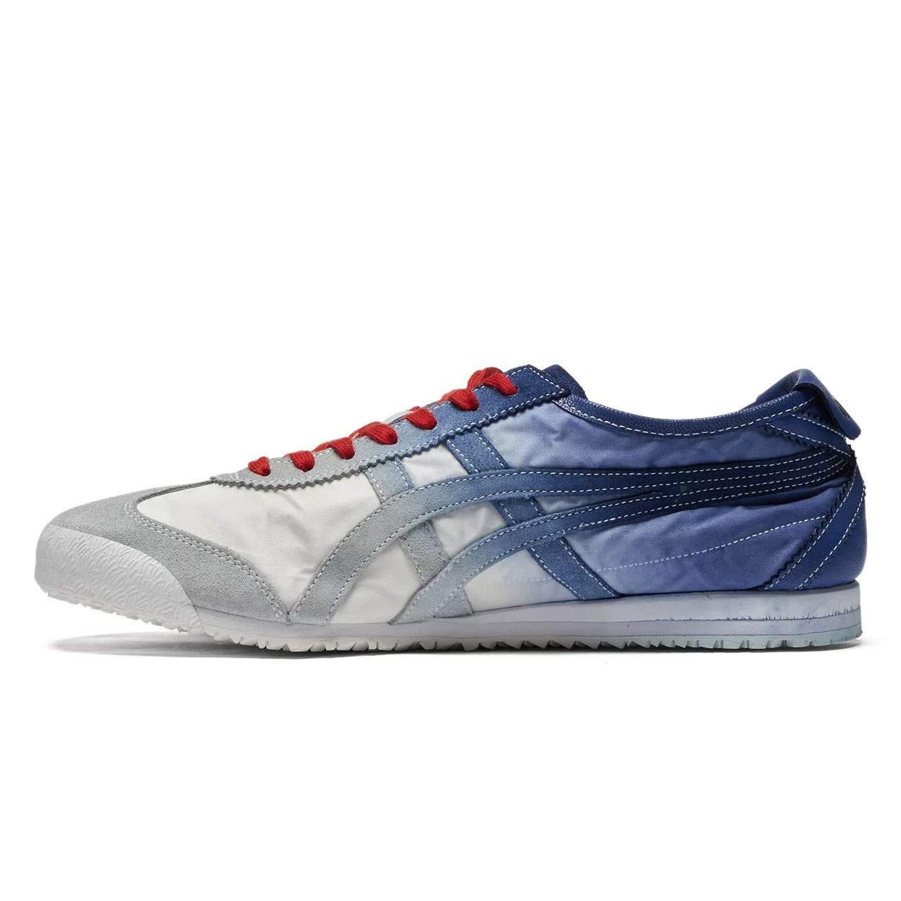 נעלי אוניטסוקה טייגר | Onitsuka Tiger MEXICO 66 NM White/Indigo Blue – תמונה 2