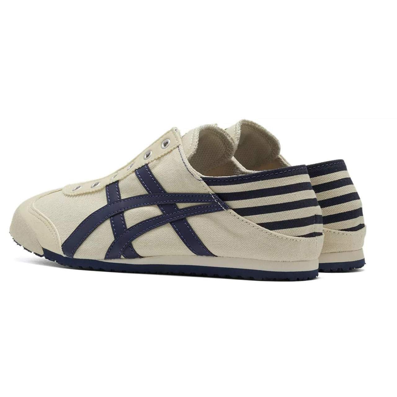 נעלי אוניטסוקה טייגר | Onitsuka Tiger MEXICO 66 PARATY Natural/Navy – תמונה 3