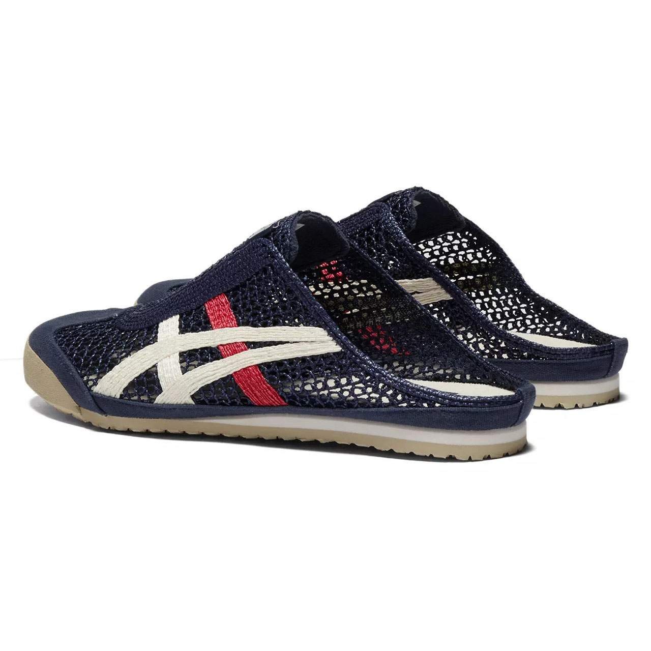 נעלי אוניטסוקה טייגר | Onitsuka Tiger MEXICO 66 SABOT Iron Navy/Cream – תמונה 4