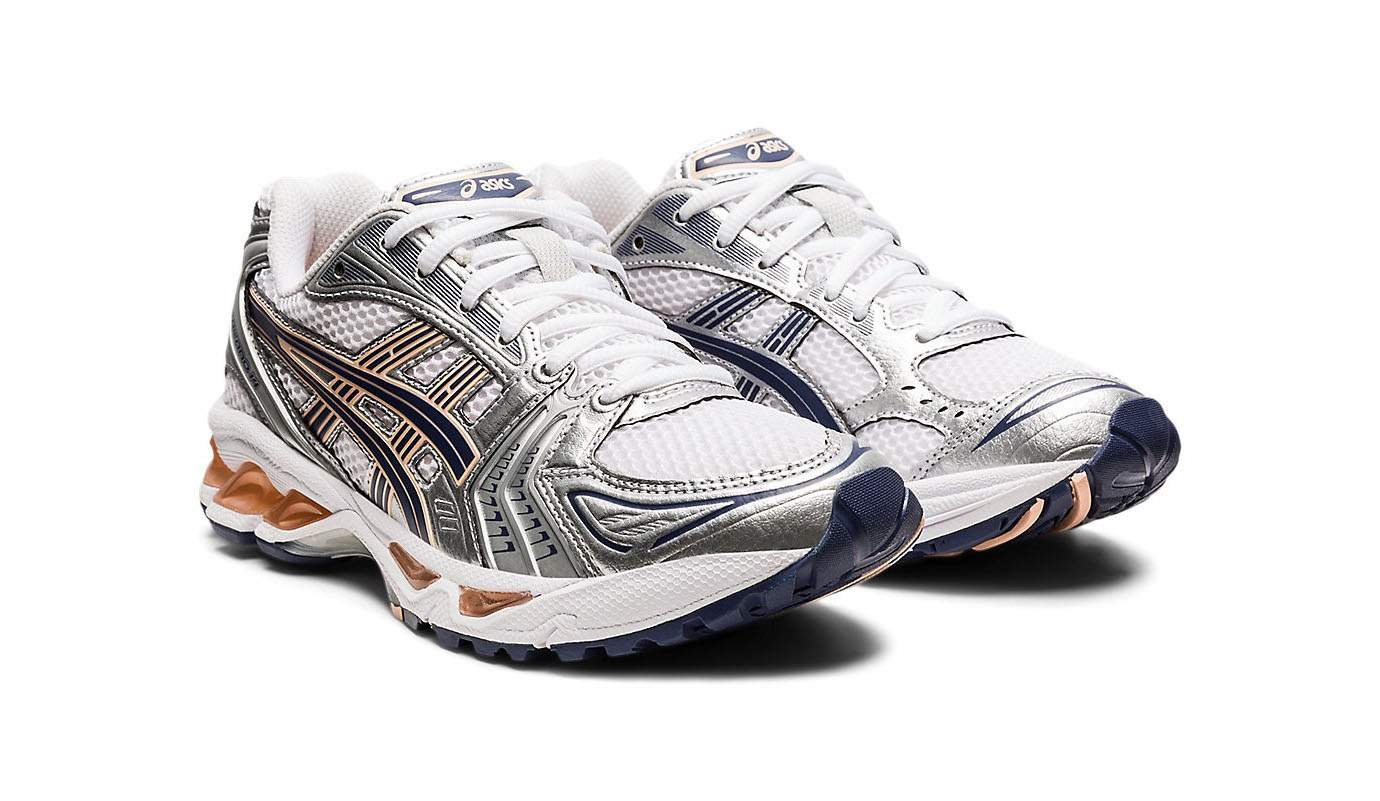 נעלי אסיקס | ASICS Gel Kayano 14 White Thunder Blue – תמונה 3