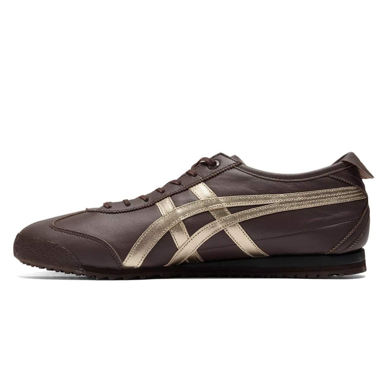 נעלי אוניטסוקה טייגר | Onitsuka Tiger MEXICO 66 SD Licorice Brown/Champagne – תמונה 2