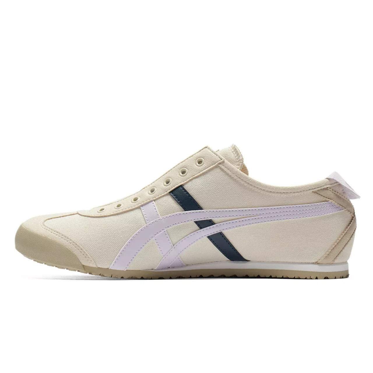 נעלי אוניטסוקה טייגר | Onitsuka Tiger MEXICO 66 SLIP ON Birch/Faded Ash Rock – תמונה 2