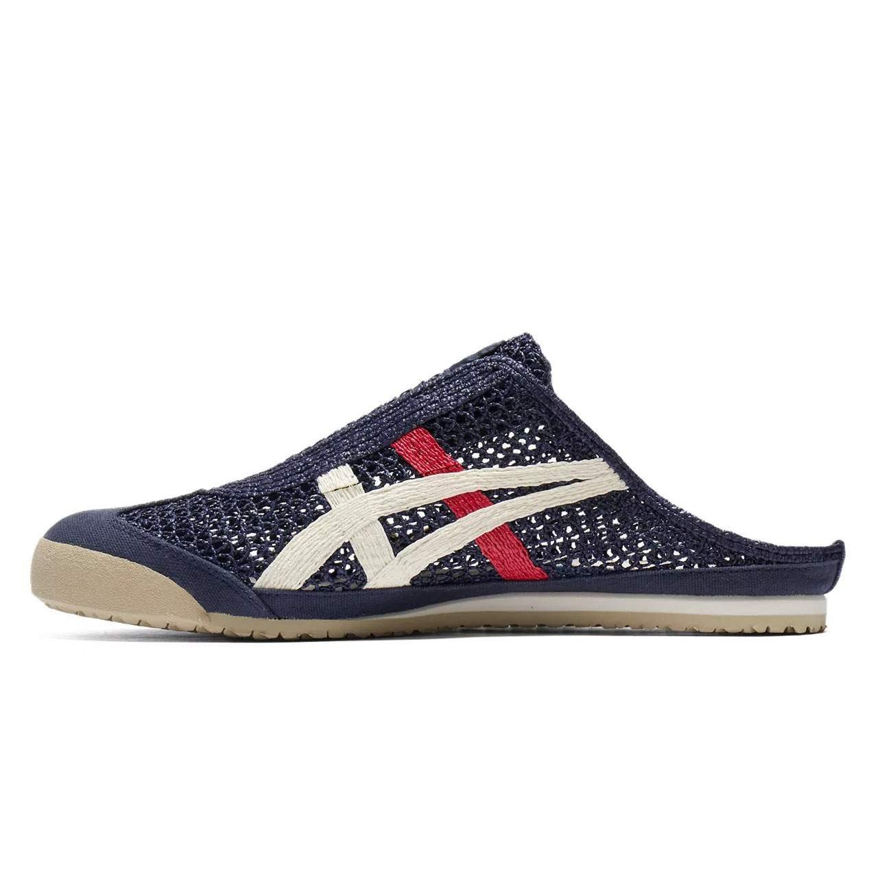נעלי אוניטסוקה טייגר | Onitsuka Tiger MEXICO 66 SABOT Iron Navy/Cream – תמונה 2