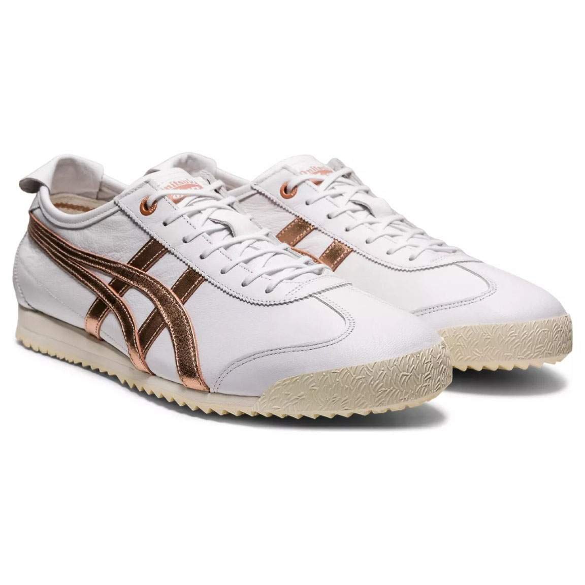 נעלי אוניטסוקה טייגר | Onitsuka Tiger MEXICO 66 SD White/Rose Gold – תמונה 3