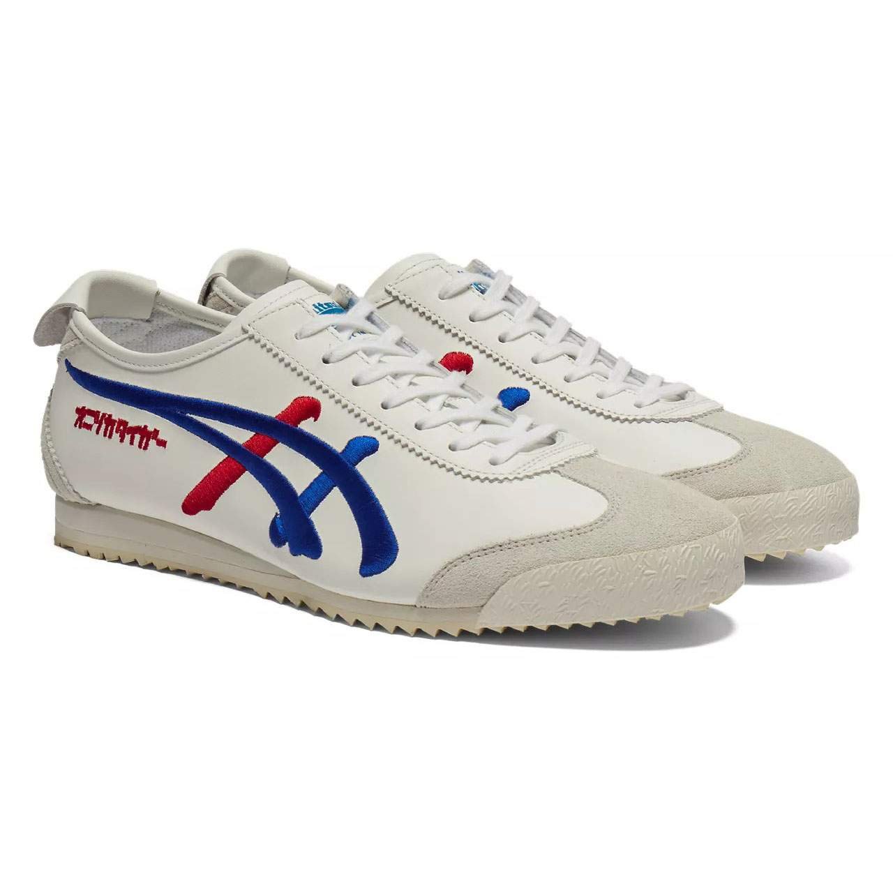נעלי אוניטסוקה טייגר | Onitsuka Tiger MEXICO 66 NM White/Blue – תמונה 3