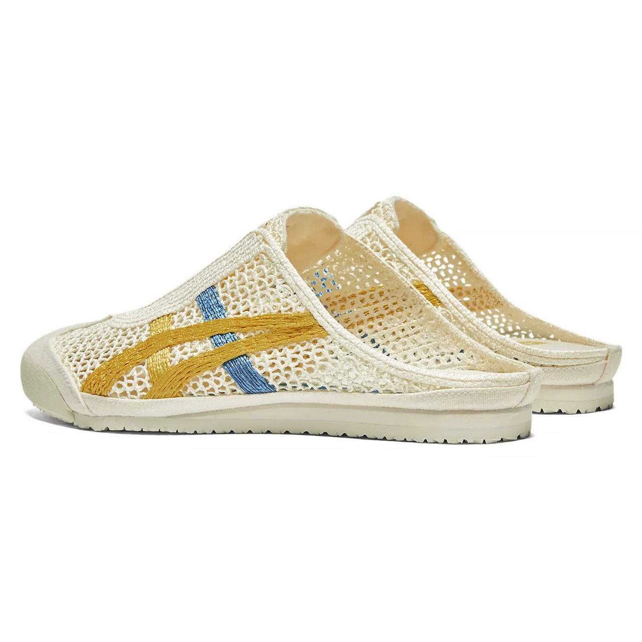 נעלי אוניטסוקה טייגר | Onitsuka Tiger MEXICO 66 SABOT Cream/Mustard – תמונה 4