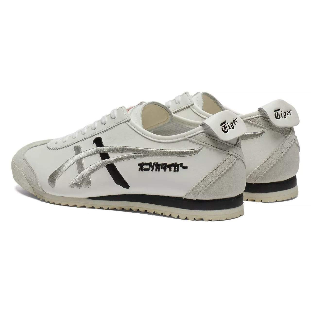 נעלי אוניטסוקה טייגר | Onitsuka Tiger MEXICO 66 NM White/Silver – תמונה 4