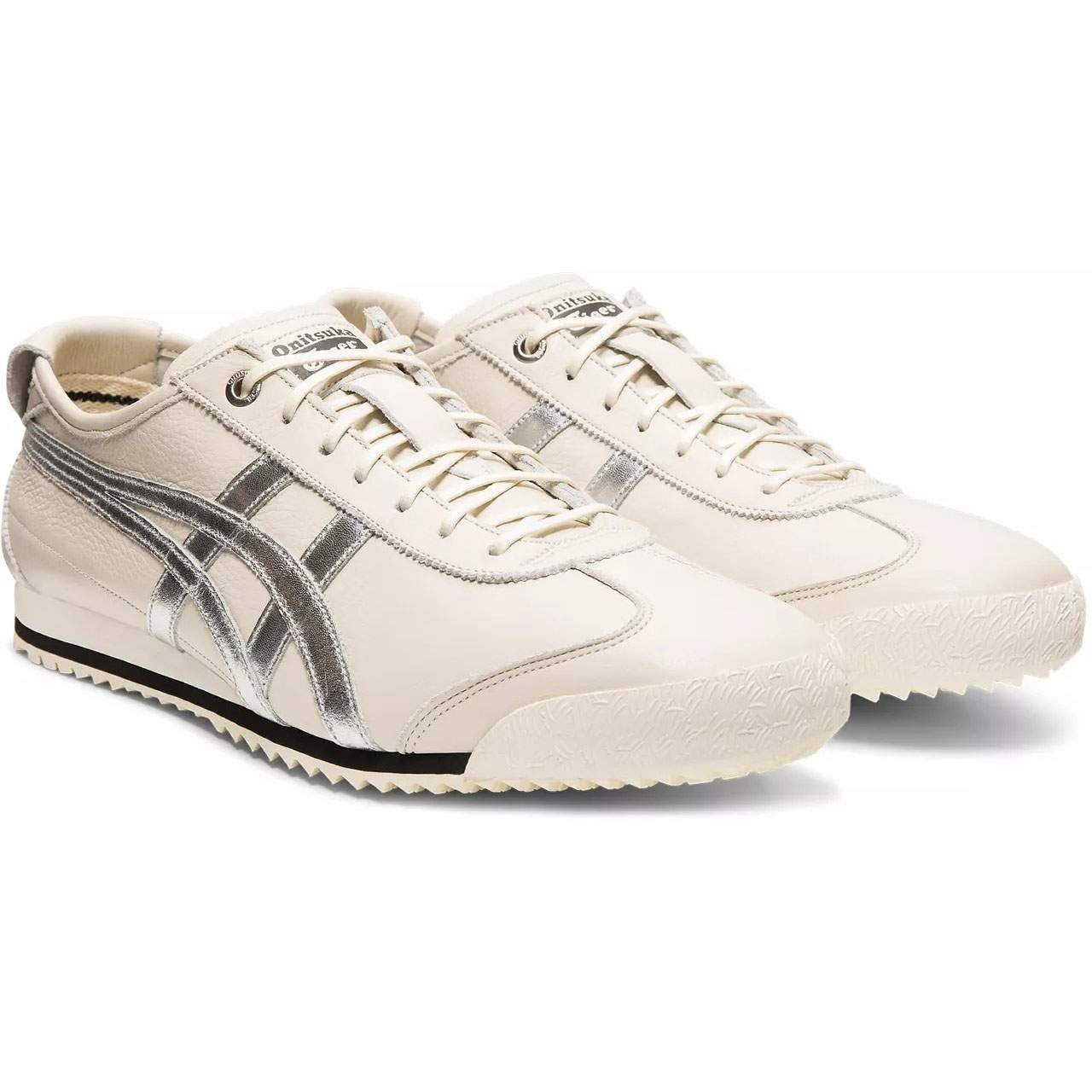 נעלי אוניטסוקה טייגר | Onitsuka Tiger MEXICO 66 SD Birch/Silver – תמונה 4