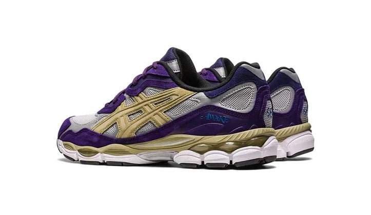 נעלי אסיקס | Asics GEL NYC x Awake NY Pure Silver Gothic Grape – תמונה 2