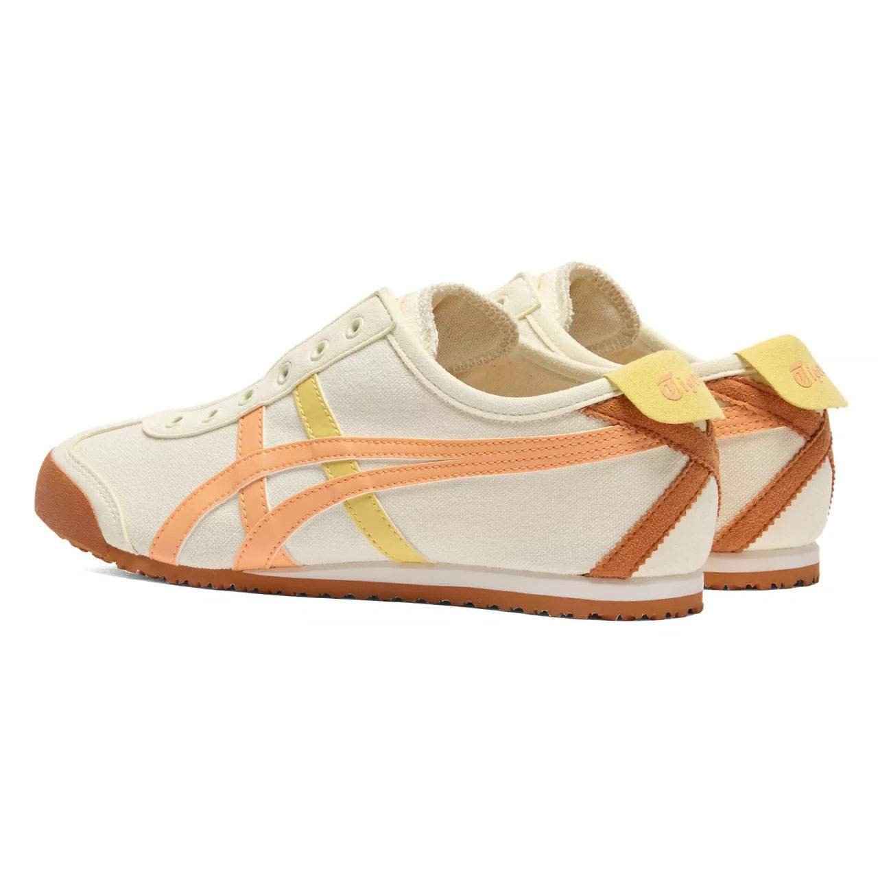 נעלי אוניטסוקה טייגר | Onitsuka Tiger MEXICO 66 SLIP ON Ivory/Summer Dune – תמונה 4