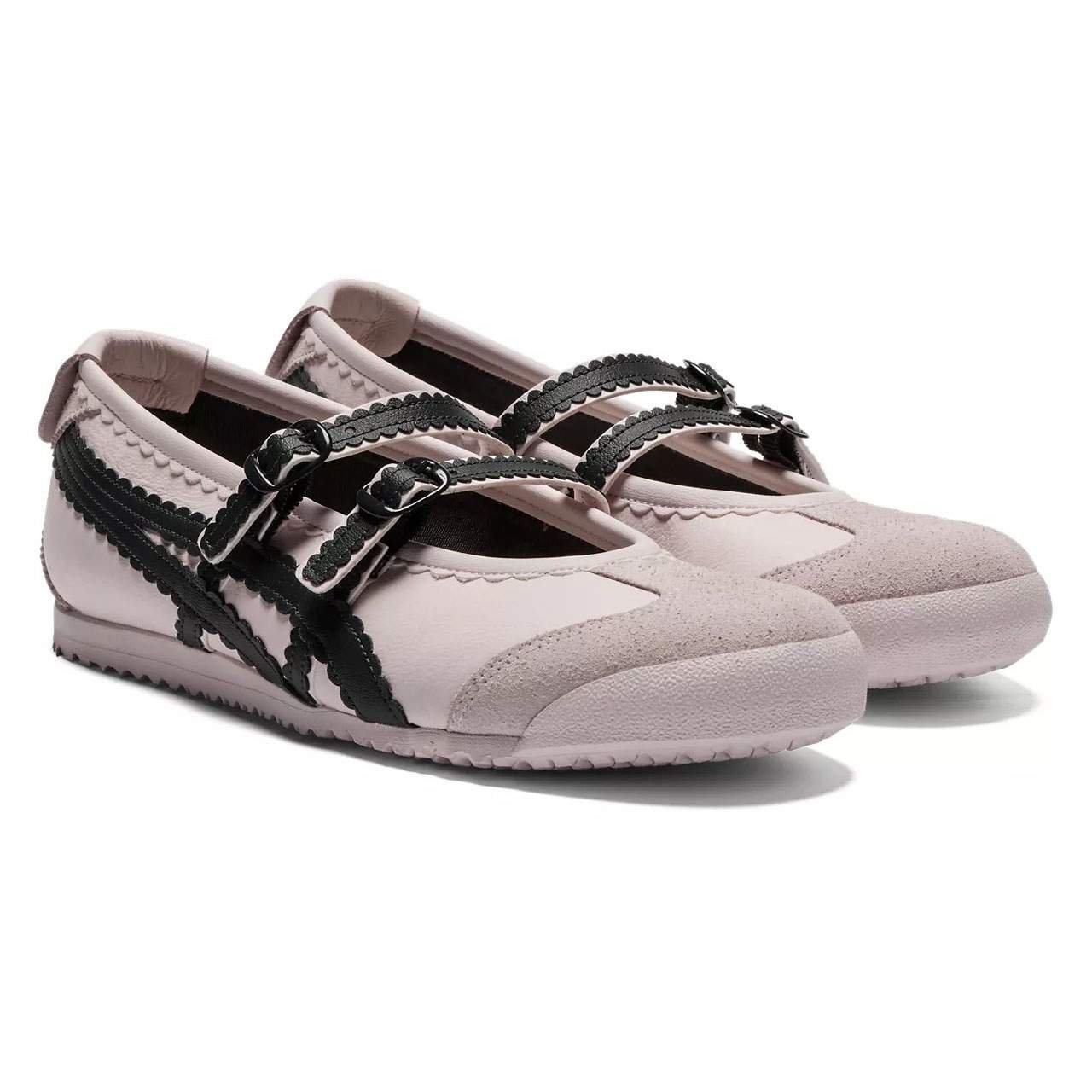 נעלי אוניטסוקה טייגר | Onitsuka Tiger MEXICO 66 TGRS Crystal Pink/Graphite Grey – תמונה 4