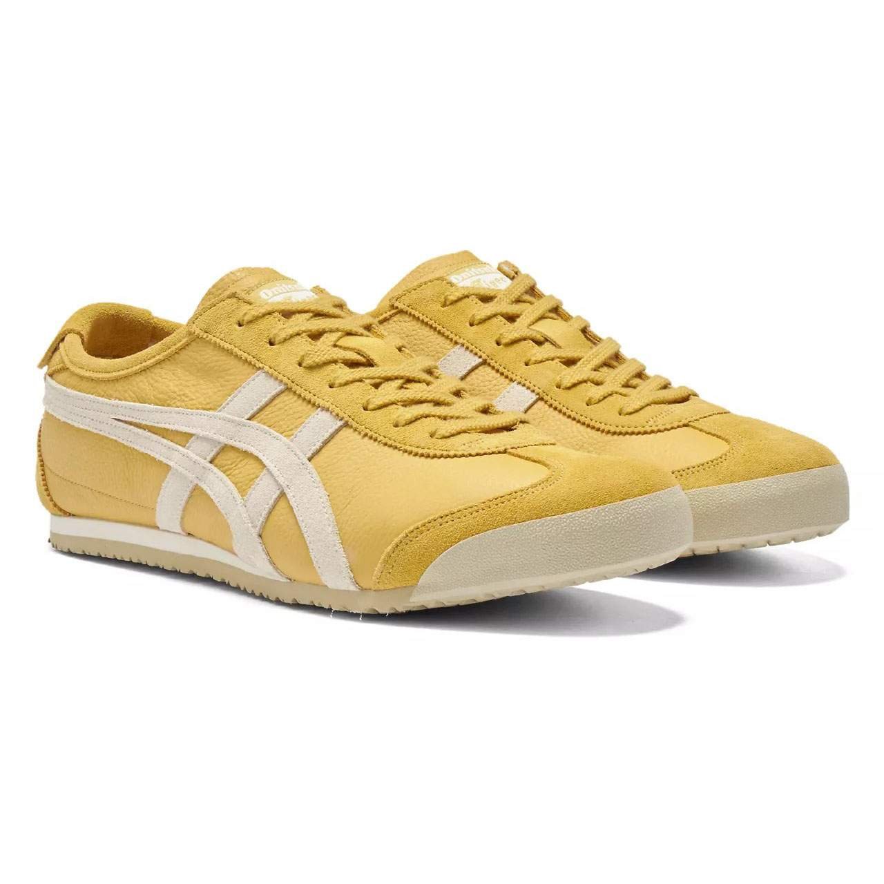 נעלי אוניטסוקה טייגר | Onitsuka Tiger MEXICO 66 VIN Mineral Brown/Cream – תמונה 3