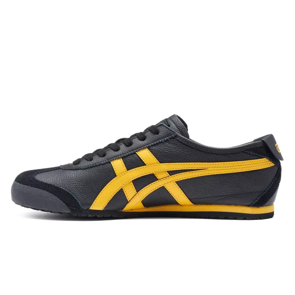 נעלי אוניטסוקה טייגר | Onitsuka Tiger MEXICO 66 Black/Yellow – תמונה 2