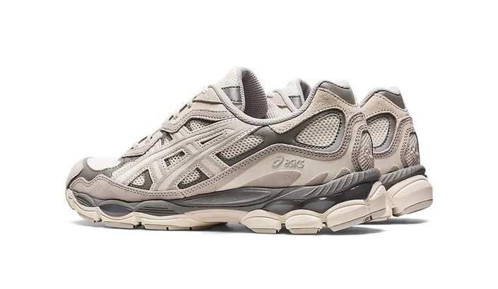 נעלי אסיקס | Asics Gel NYC Cream Oyster Grey – תמונה 4