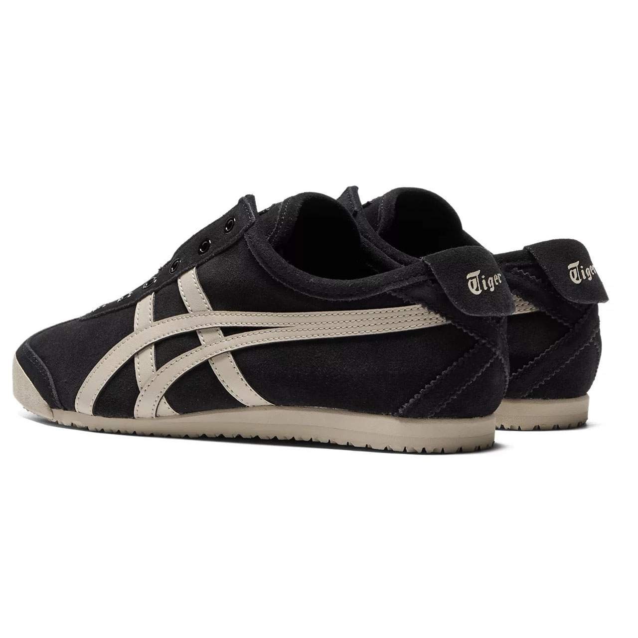 נעלי אוניטסוקה טייגר | Onitsuka Tiger MEXICO 66 SLIP ON Black/Putty – תמונה 4