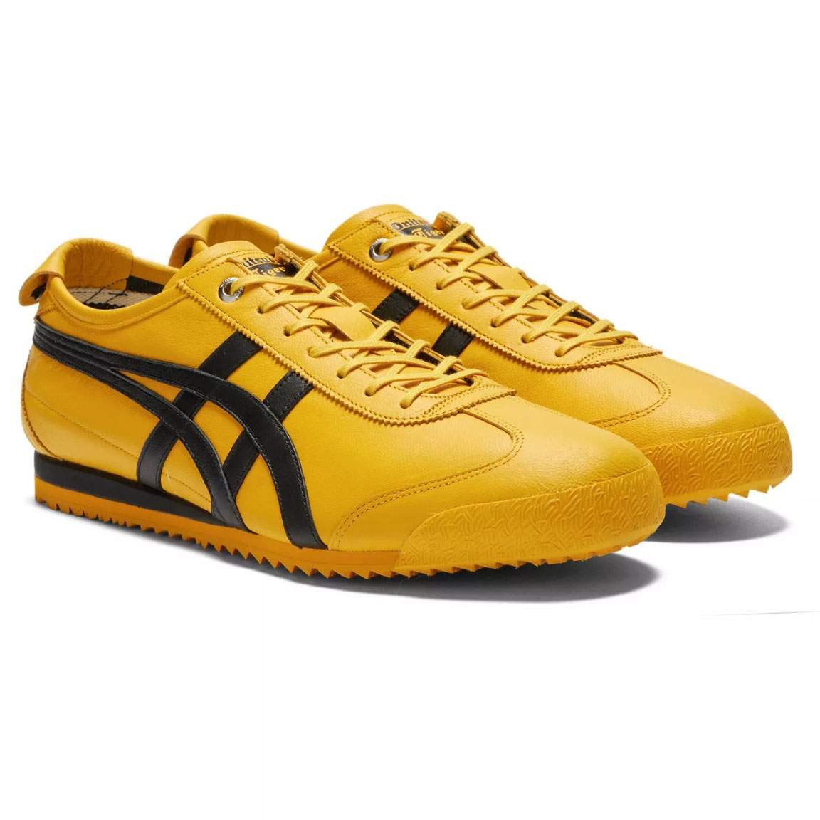 נעלי אוניטסוקה טייגר | Onitsuka Tiger MEXICO 66 SD Yellow/Black – תמונה 3