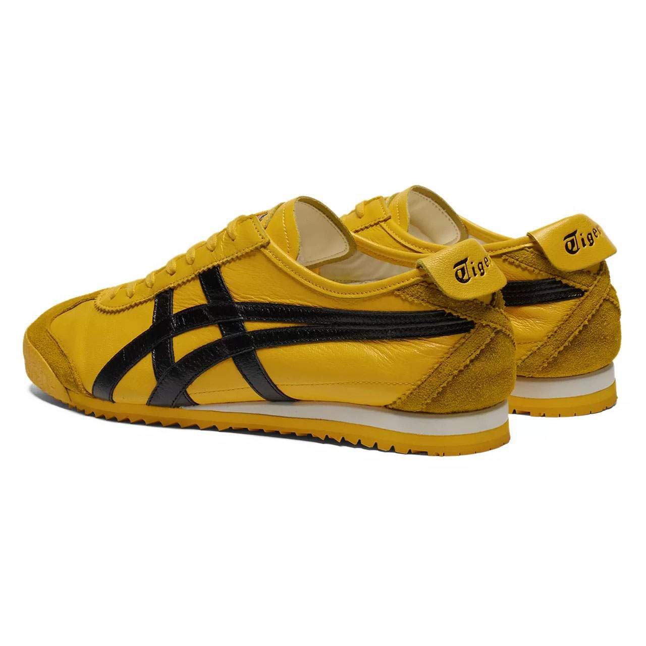 נעלי אוניטסוקה טייגר | Onitsuka Tiger MEXICO 66 NM Yellow/Black – תמונה 4