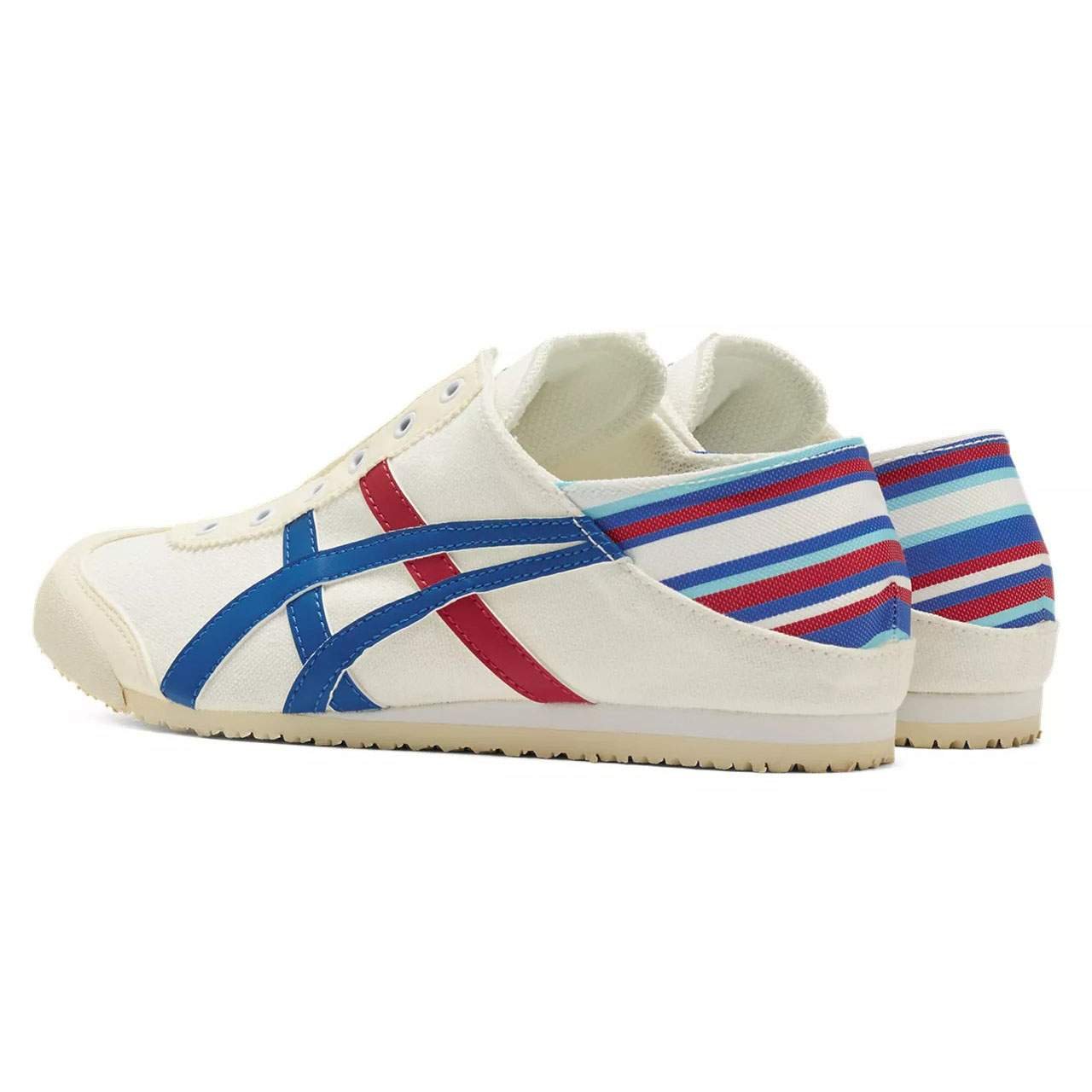 נעלי אוניטסוקה טייגר | Onitsuka Tiger MEXICO 66 PARATY White/Classic Blue – תמונה 3