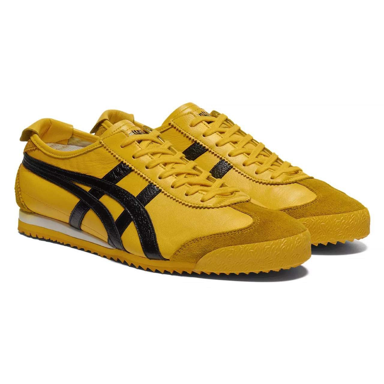 נעלי אוניטסוקה טייגר | Onitsuka Tiger MEXICO 66 NM Yellow/Black – תמונה 3