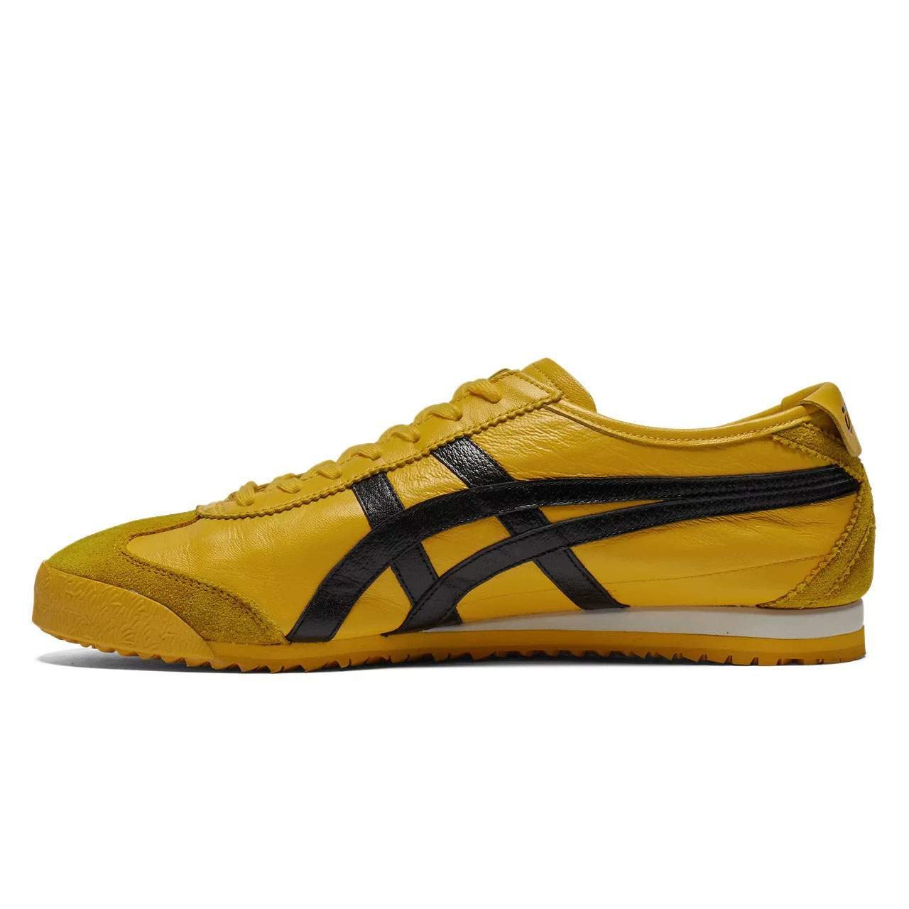 נעלי אוניטסוקה טייגר | Onitsuka Tiger MEXICO 66 NM Yellow/Black – תמונה 2