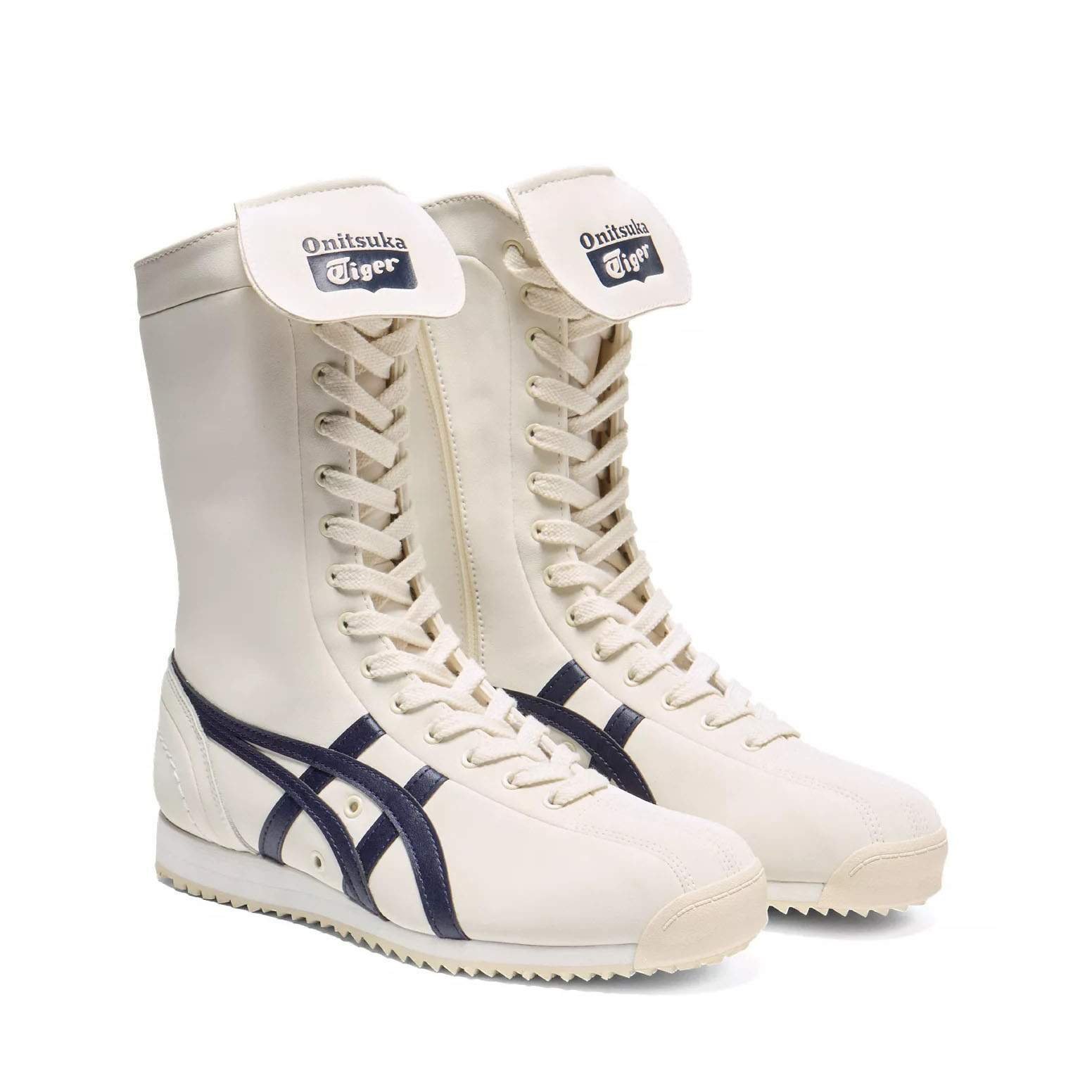 נעלי אוניטסוקה טייגר | Onitsuka Tiger MEXICO 66 BOXING Cream/Peacoat – תמונה 4