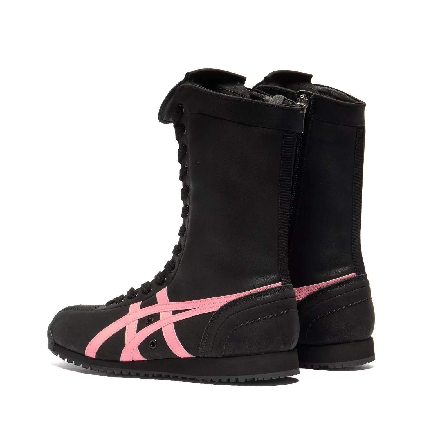 נעלי אוניטסוקה טייגר | Onitsuka Tiger MEXICO 66 BOXING Black/Blossom Pink – תמונה 4